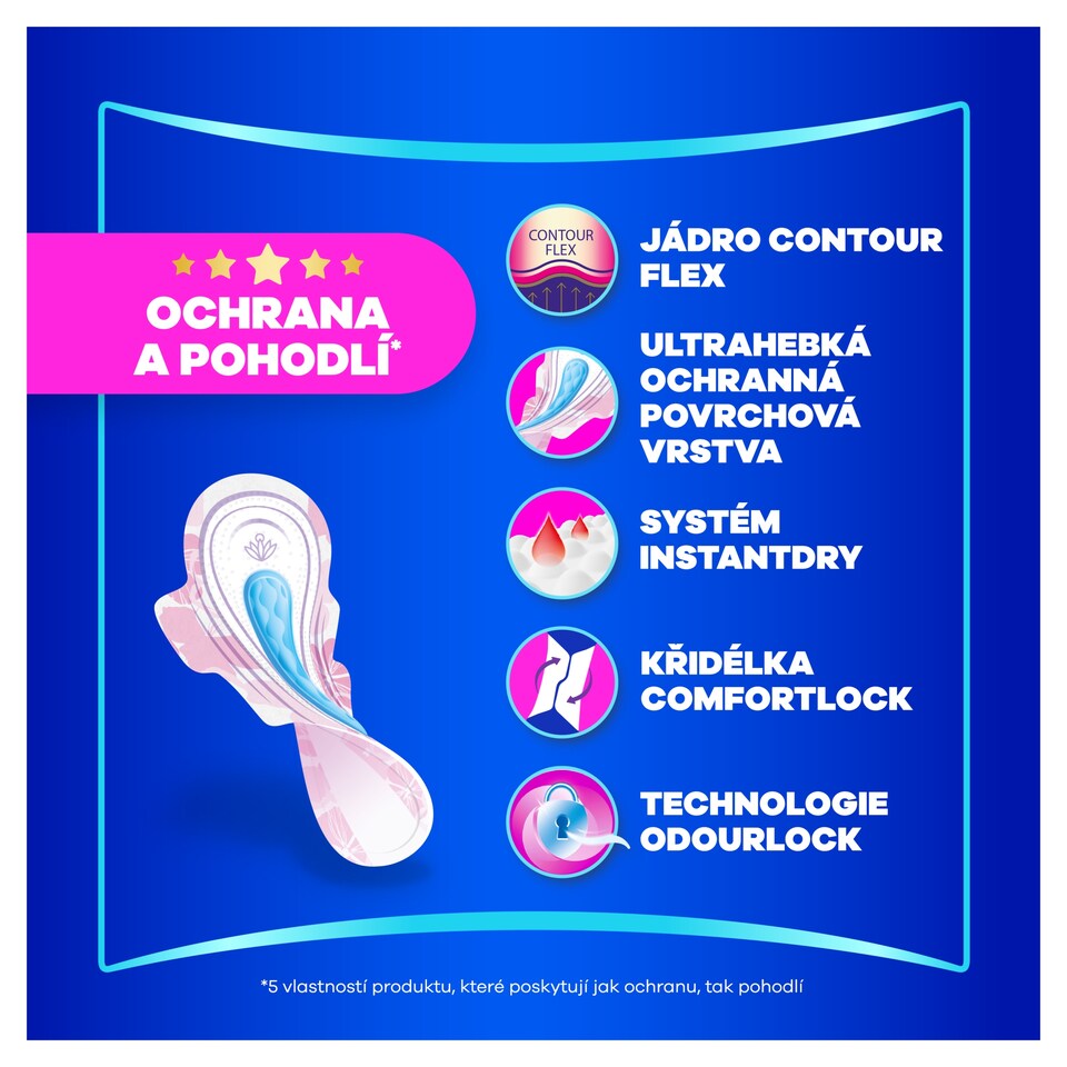 image 1 of Always Platinum Sanitary Towels Super (Size 2) 14 Pads