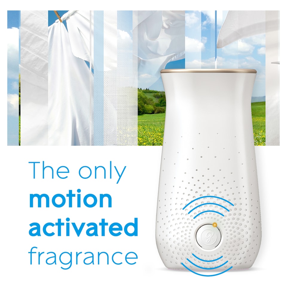 image 1 of Glade Sense & Spray Air Freshener Refill Clean Linen 18ml