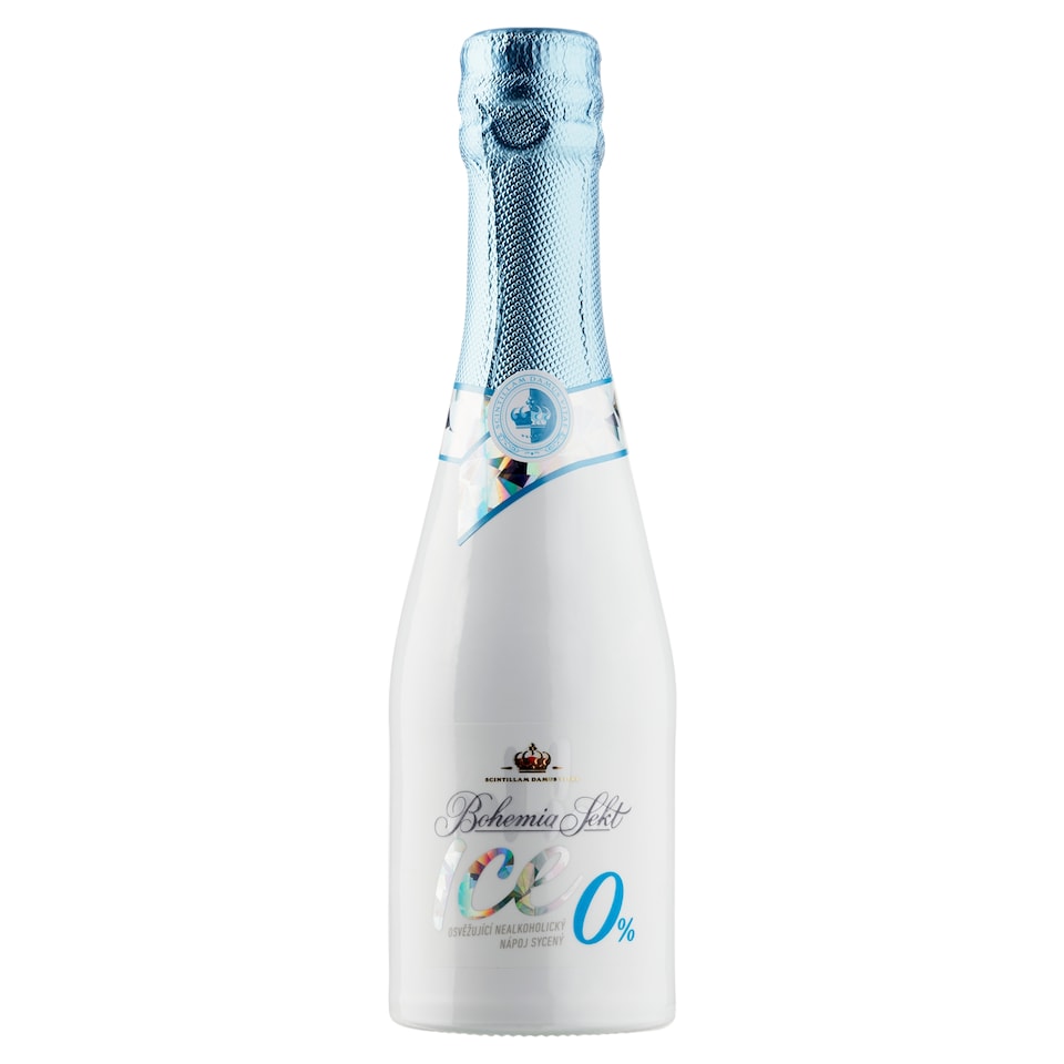 Bohemia Sekt Ice 0% osvěžující nealkoholický nápoj sycený 0,2l