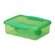 image 3 of Sistema Green Rectangle Lunch Box 2L with Water Bottle 330ml