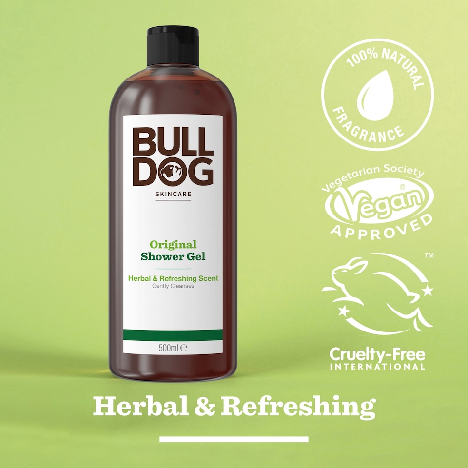 image 1 of Bulldog Skincare Original Men's Shower Gel 500ml