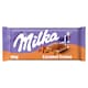 image 1 of Milka Caramel-Crème Milk Chocolate 100g