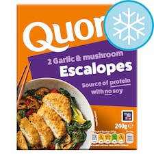 Quorn 2 Garlic And Mushroom Escalopes 240G