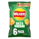 image 5 of Walkers Salt & Vinegar Multipack Crisps 6x25g