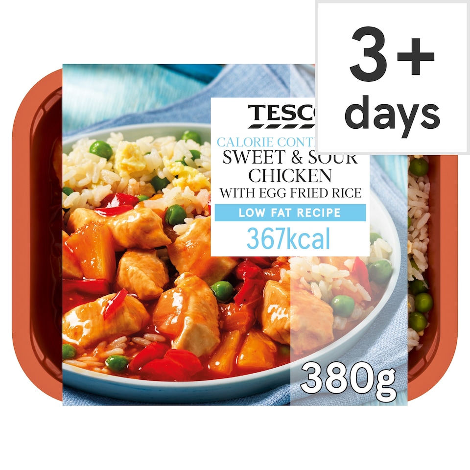 Tesco Calorie Controlled Sweet and Sour Chicken 380g