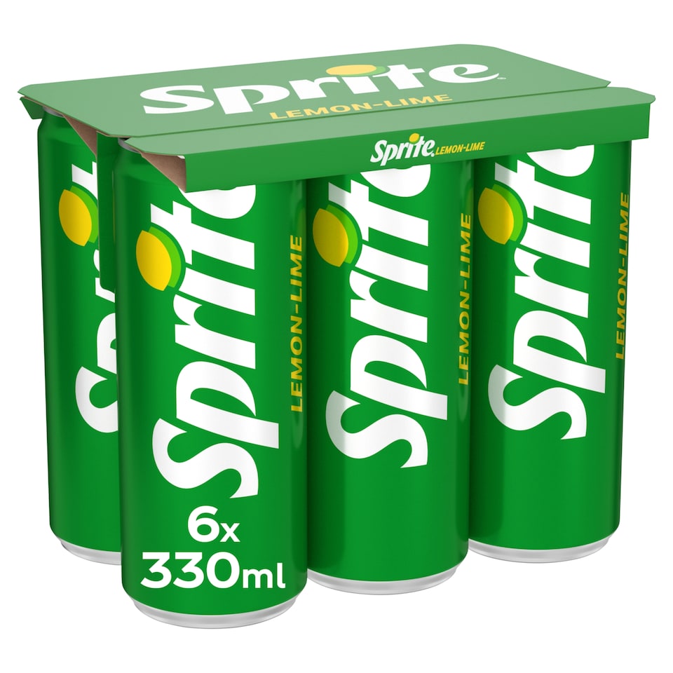 Sprite Lemon & Lime Soft Drink 6 x 330ml