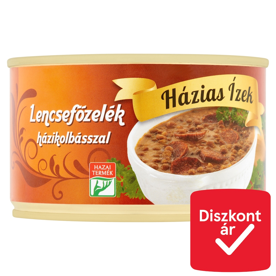 Házias Ízek lencsefőzelék házikolbásszal 400 g