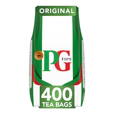 PG Tips Original Tea Bags 400 Pack 1.16kg