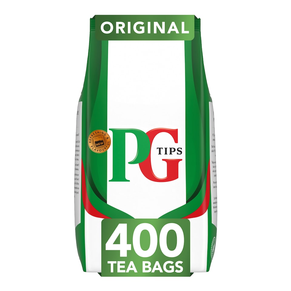 image 1 of PG Tips Original Tea Bags 400 Pack 1.16kg