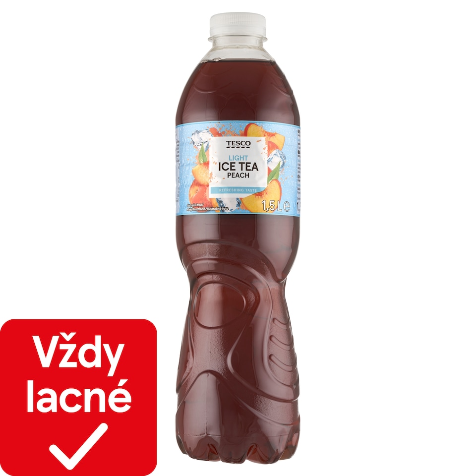 Tesco Light Ice Tea Peach 1.5 L