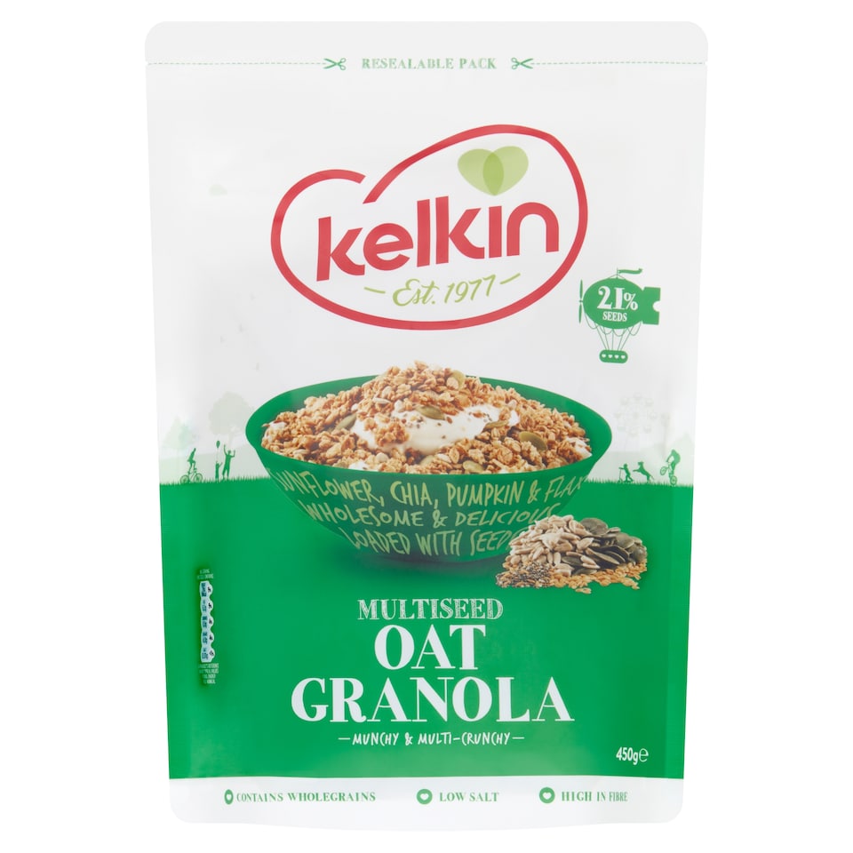 Kelkin Multi Seed Granola 500G
