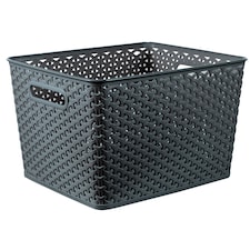 CURVER MYSTYLE BLACK BASKET LARGE