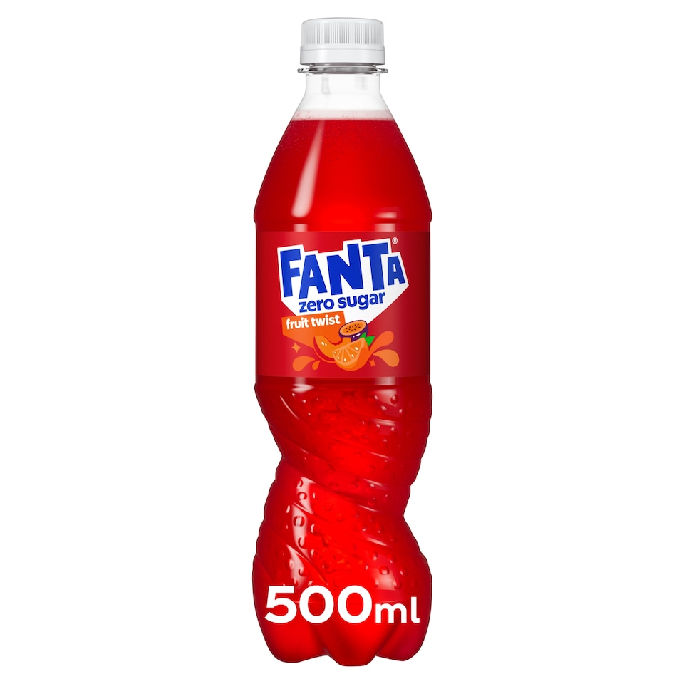 Fanta Fruit Twist Zero 500Ml