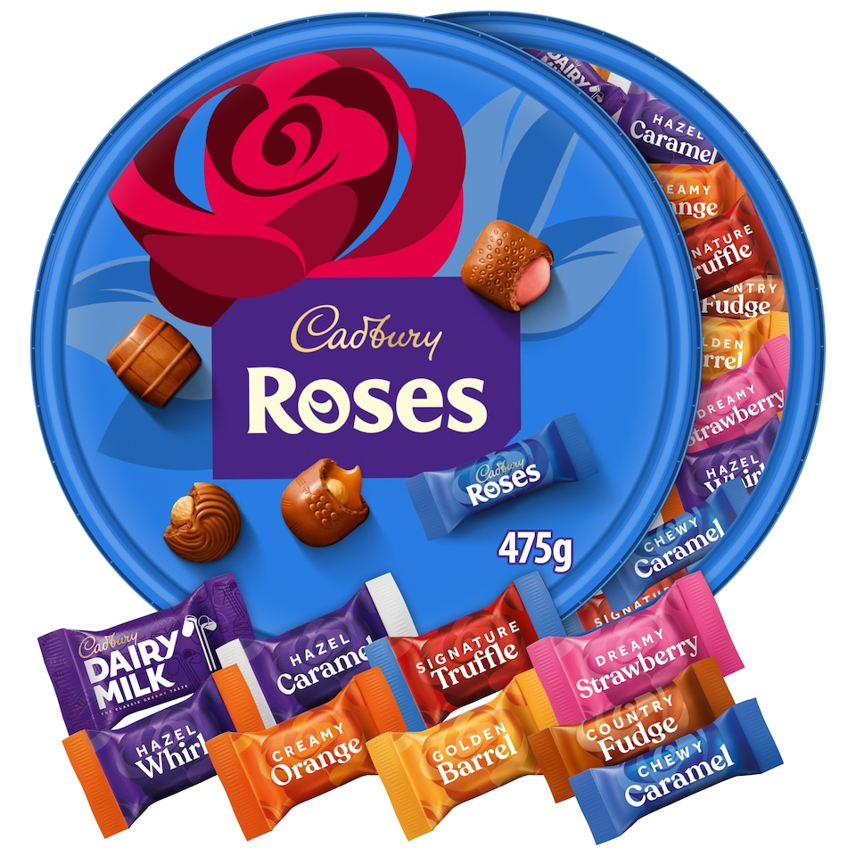 Cadbury Roses Tub 475g
