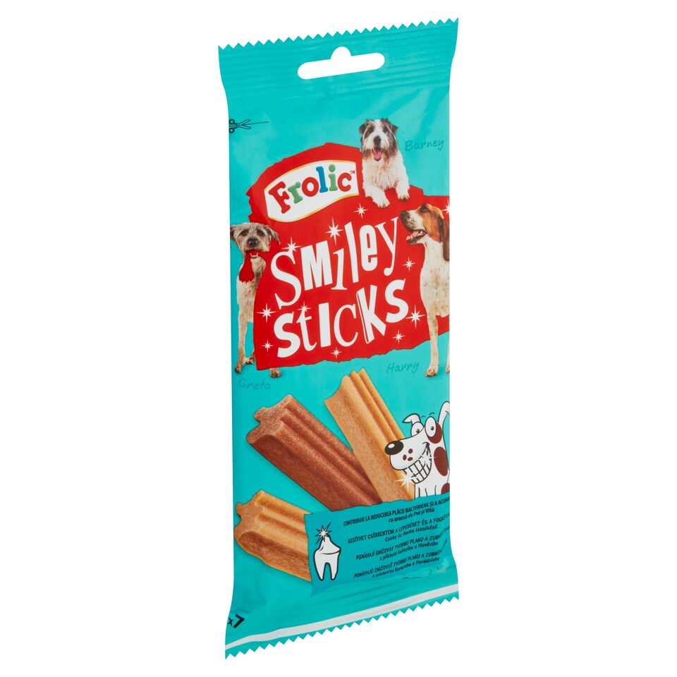 image 1 of Frolic Smiley Sticks with Chicken and Beef Flavor 10-25kg 175g