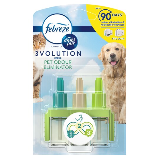 Febreze Ambi Pur 3Volution Pet Odour Refill 20Ml Tesco Groceries