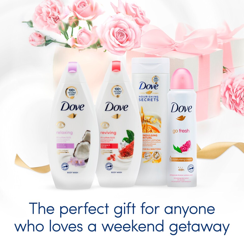 image 1 of Dove Radiantly Refreshing Ultimate Beauty Bag Set