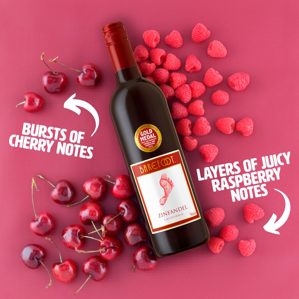 image 1 of Barefoot Zinfandel Red Wine 750ml