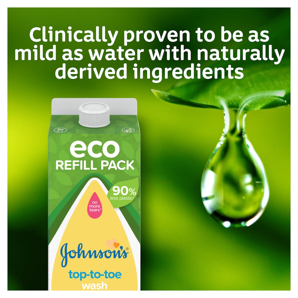 image 1 of Johnson's Top To Toe Wash 1 Litre