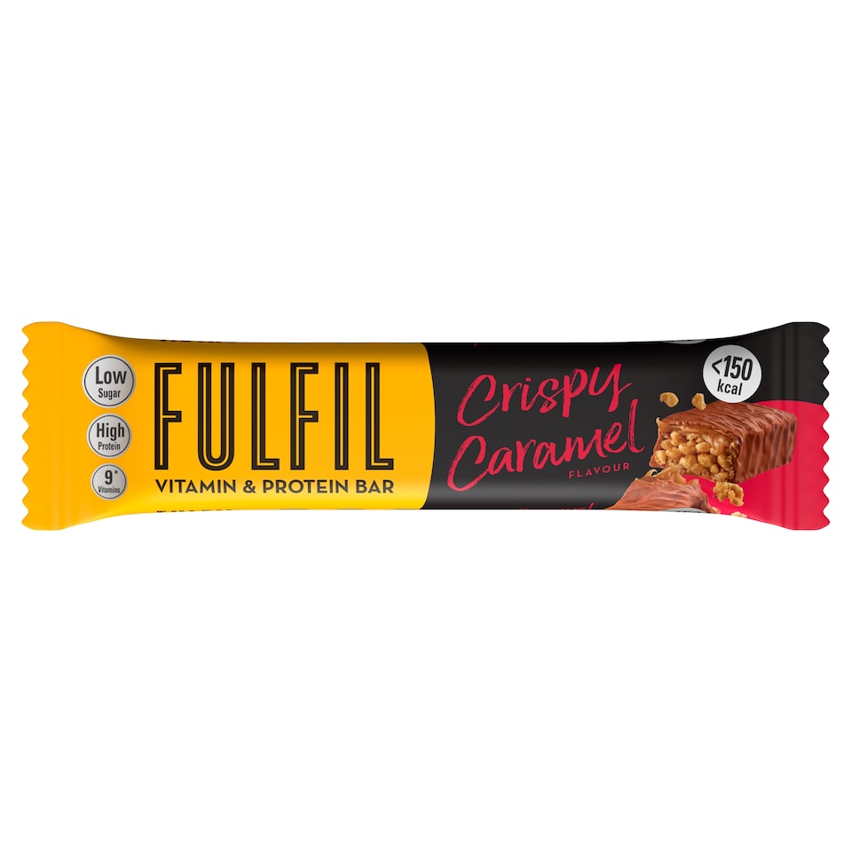 Fulfil Crispy Caramel Bar 37G