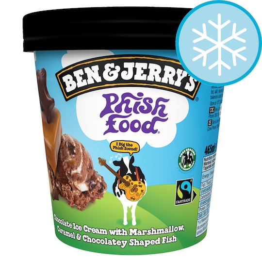 Ben & Jerry's Phish Food Chocolate & Marshmallow Ice Cream 465Ml