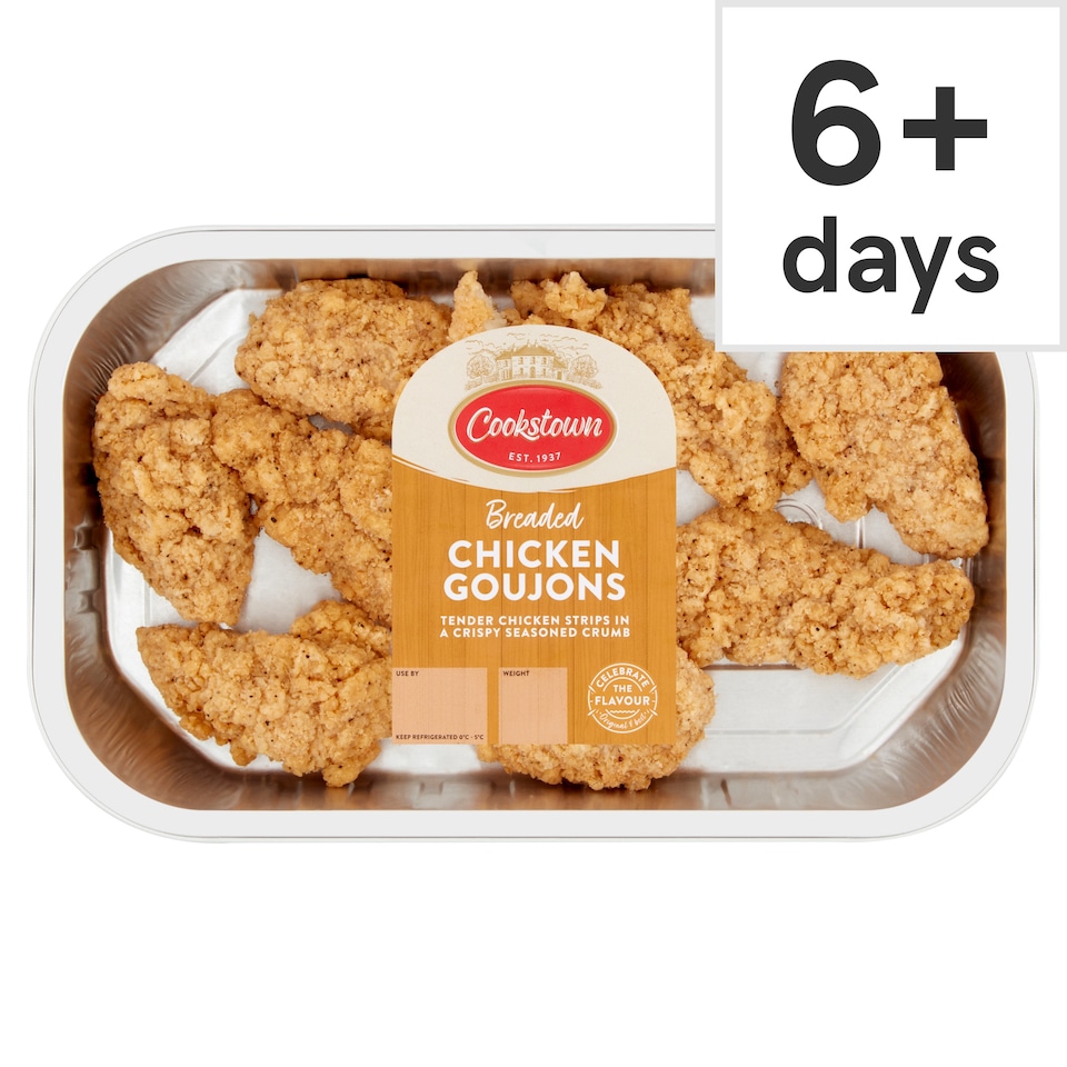 Cookstown Chicken Goujons Plain 350G