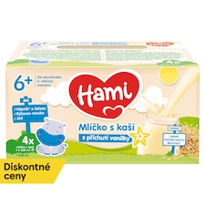 Hami mliečko s kašou s príchuťou vanilky od uk. 6.mesiaca, 1000 ml