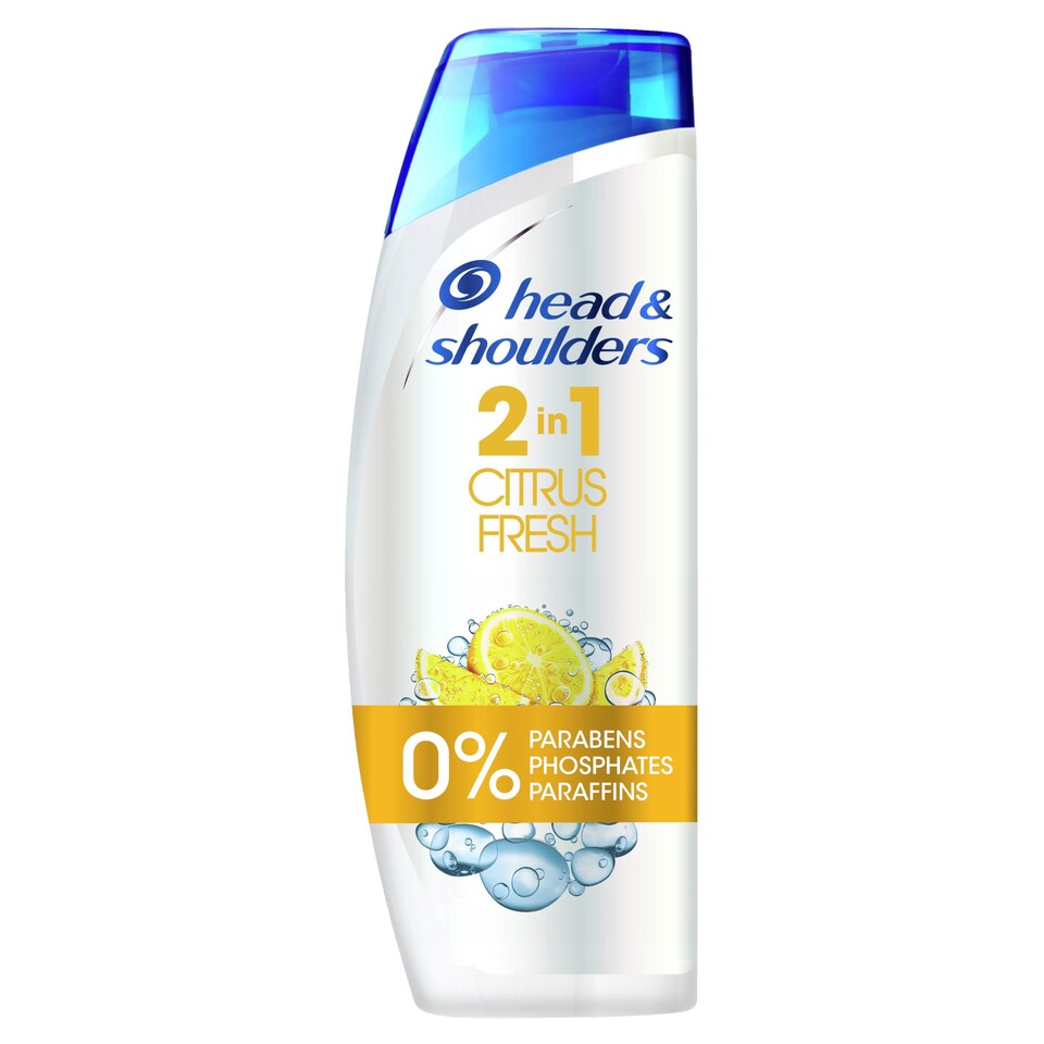 image 1 of Head & Shoulders 2 In 1 Citrus Fresh Shampoo Conditioner 450Ml