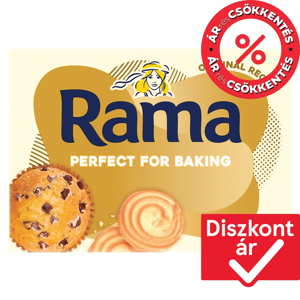 Rama 70% zsírtartalmú margarin 250 g  1. kép
