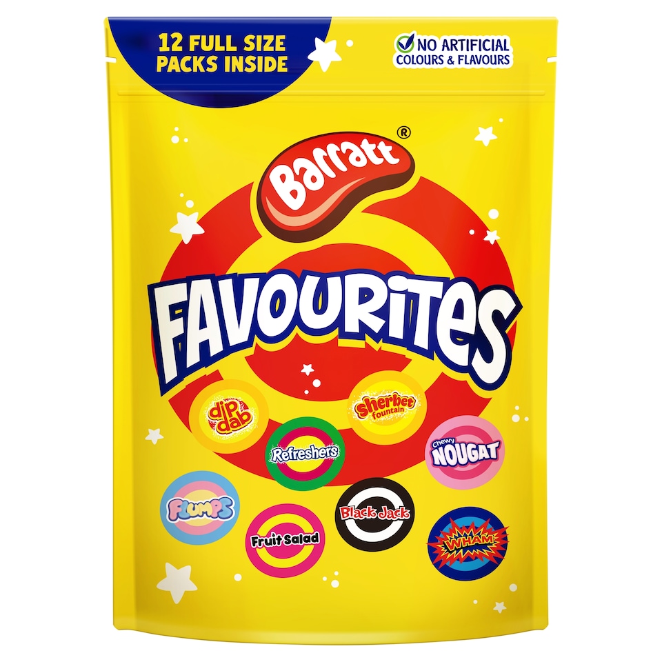 Barratt Favourite Selection 12 Pack 349G
