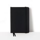 image 2 of Agenzio Small Black Ruled Notebook
