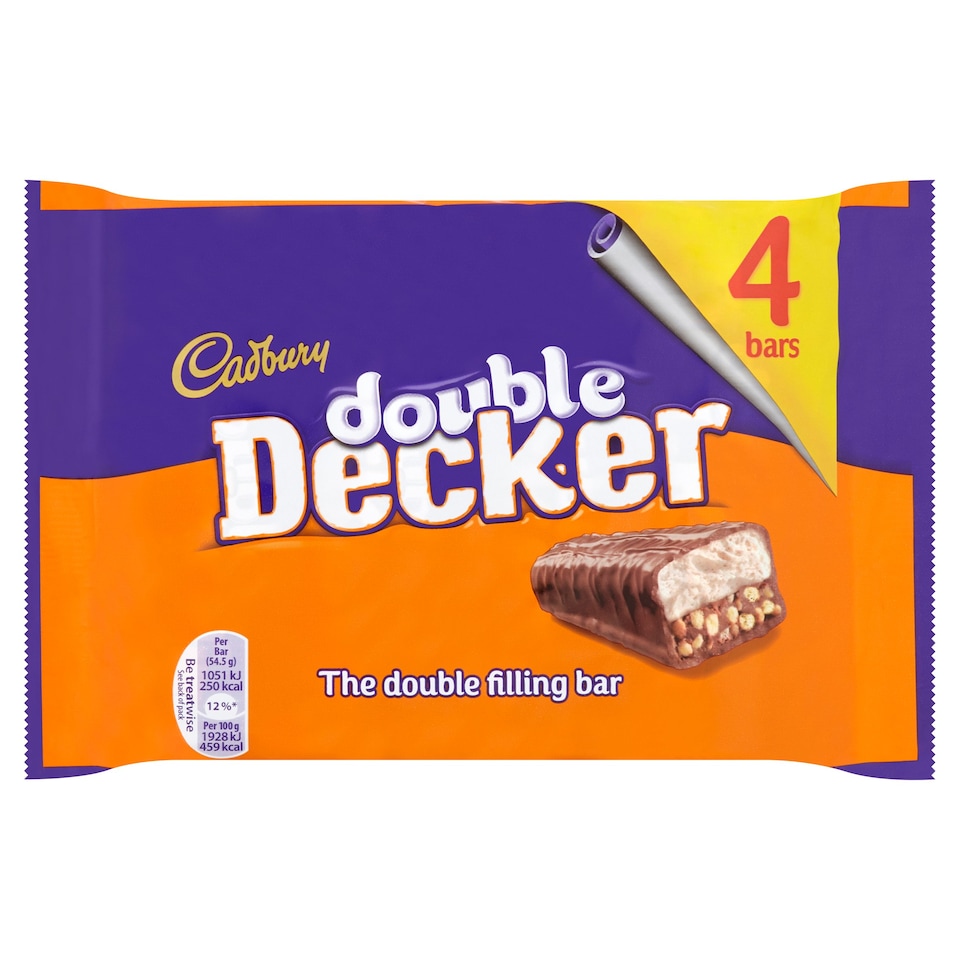 Cadbury Double Decker 4 Pack 218g