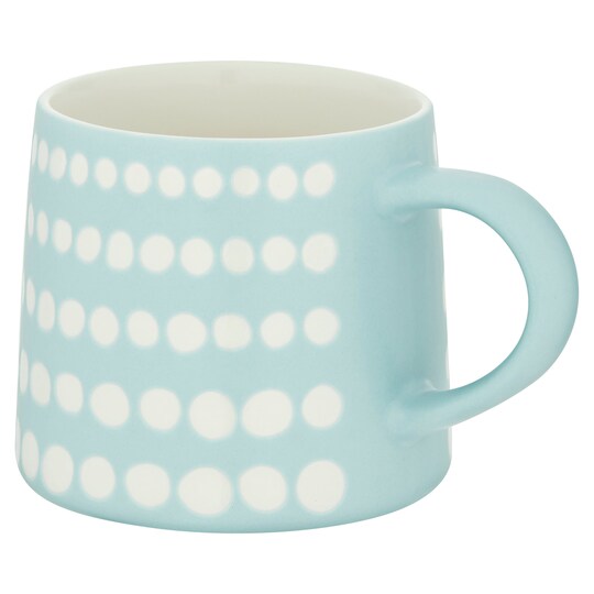 Tesco Wax Resist Mug Teal Tesco Groceries