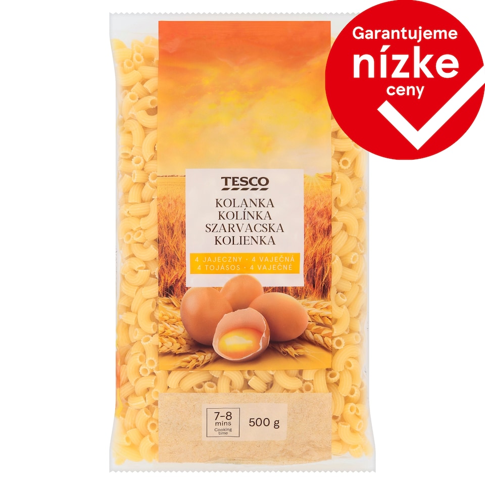 Tesco Rigatoni 4 Eggs 500 g