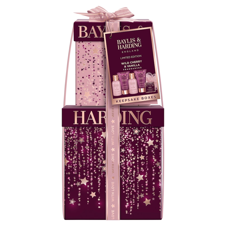 image 1 of Baylis & Harding Wild Cherry & Vanilla Limited Edition Gift Set