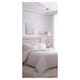image 2 of West Park Taupe Striped Duvet Cover Set Super King