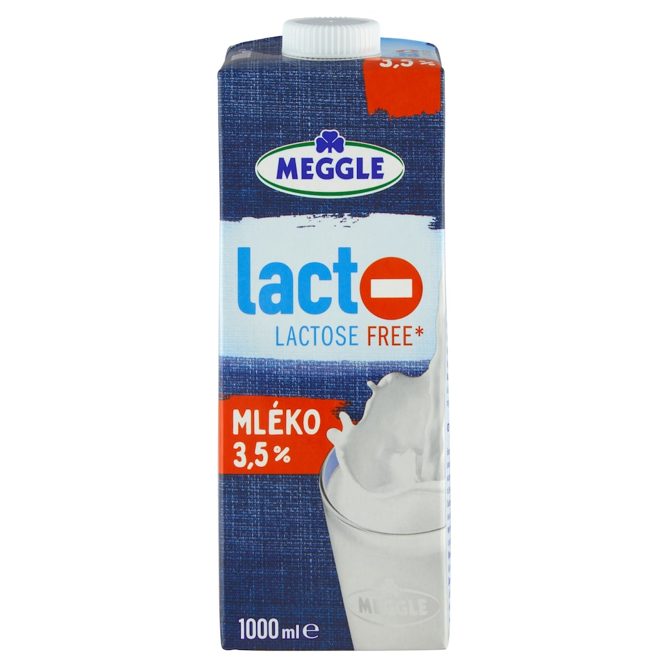 Obrázek 1 pro produkt Meggle Lactose-Free mléko 3,5% 1000ml