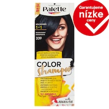 Schwarzkopf Palette Color Shampoo farba na vlasy Modročierny 1-1 (339)