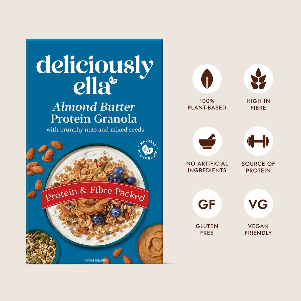 image 1 of Deliciously Ella Almond Butter Protein Granola 350g 