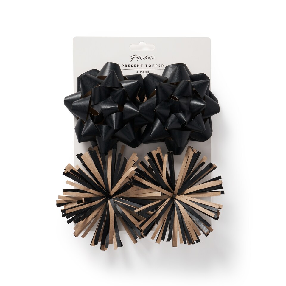 image 1 of Paperchase 4 Pack Paper Bows
