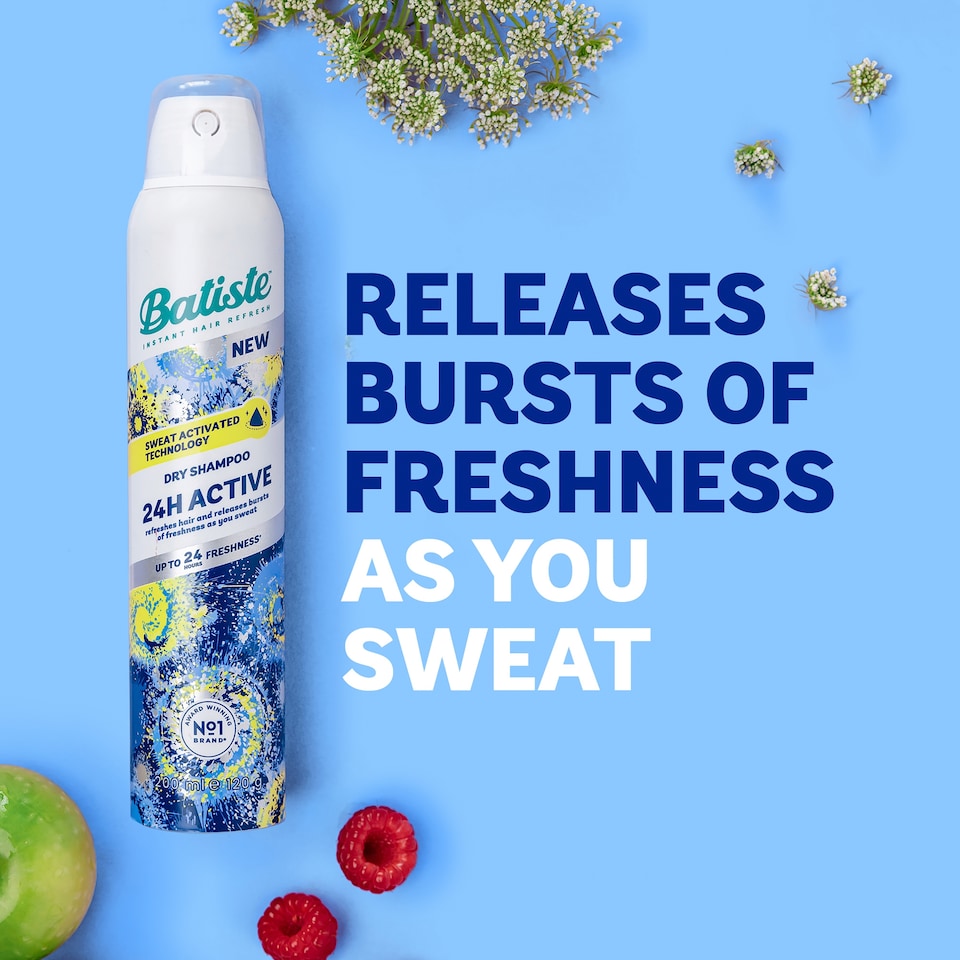 image 1 of Batiste 24H Active Dry Shampoo 200ml