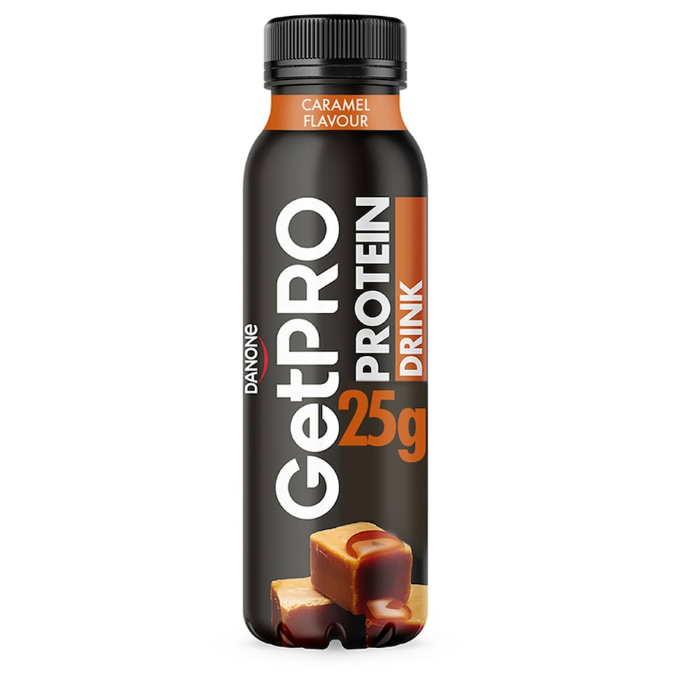 image 1 of GetPro 25g Caramel High Protein Yoghurt Drink 300g
