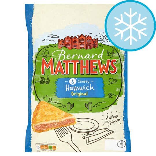 BERNARD MATTHEWS CHEESE HAMWICH 340G