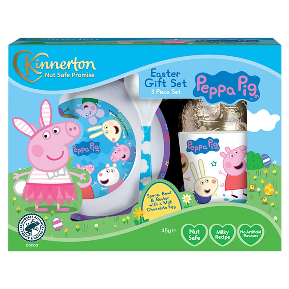 Peppa Pig Easter Egg And Meal Time Set 45G
