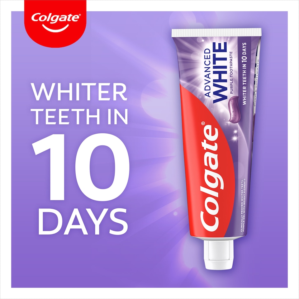 image 1 of Colgate Advanced White Purple Toothpaste 75ml