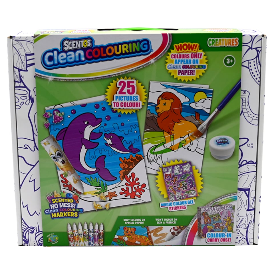 image 1 of Scentos Clean Colouring