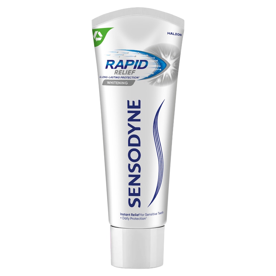 image 1 of Sensodyne Rapid Relief Whitening zubní pasta s fluoridem 75ml