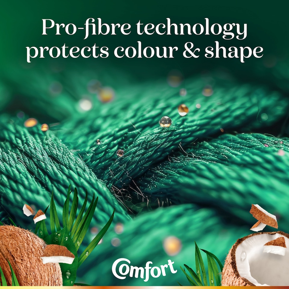 image 1 of Comfort Ultra Fresh & Protect Fabric Conditioner Coco Fantasy 58 Washes 870ml