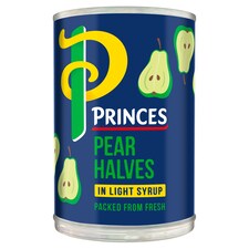 PRINCES PEAR HALVES IN SYRUP 410G
