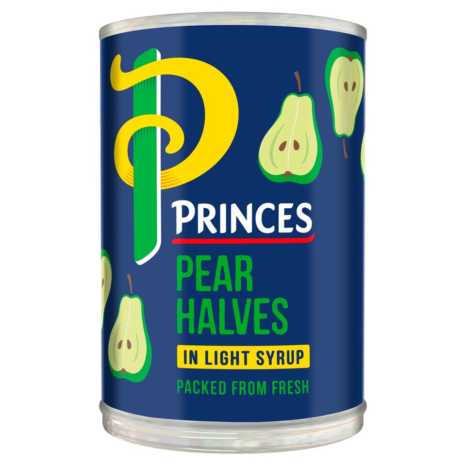 PRINCES PEAR HALVES IN SYRUP 410G